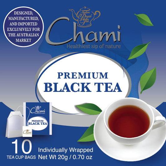 Chami - Tea Bags Paper Envelope Black Tea 10pk