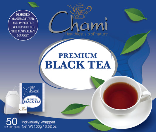 Chami - Tea Bags Paper Envelope Black Tea 50pk