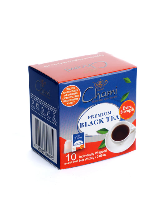 Chami - Tea Bags Paper Envelope Extra Strength Black Tea 10pk