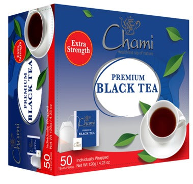 Chami - Tea Bags Paper Envelope Extra Strength Black Tea 50pk