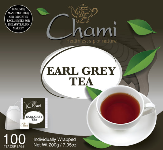 Chami - Tea Bags Paper Envlope  Earl Grey Black Tea 100pk