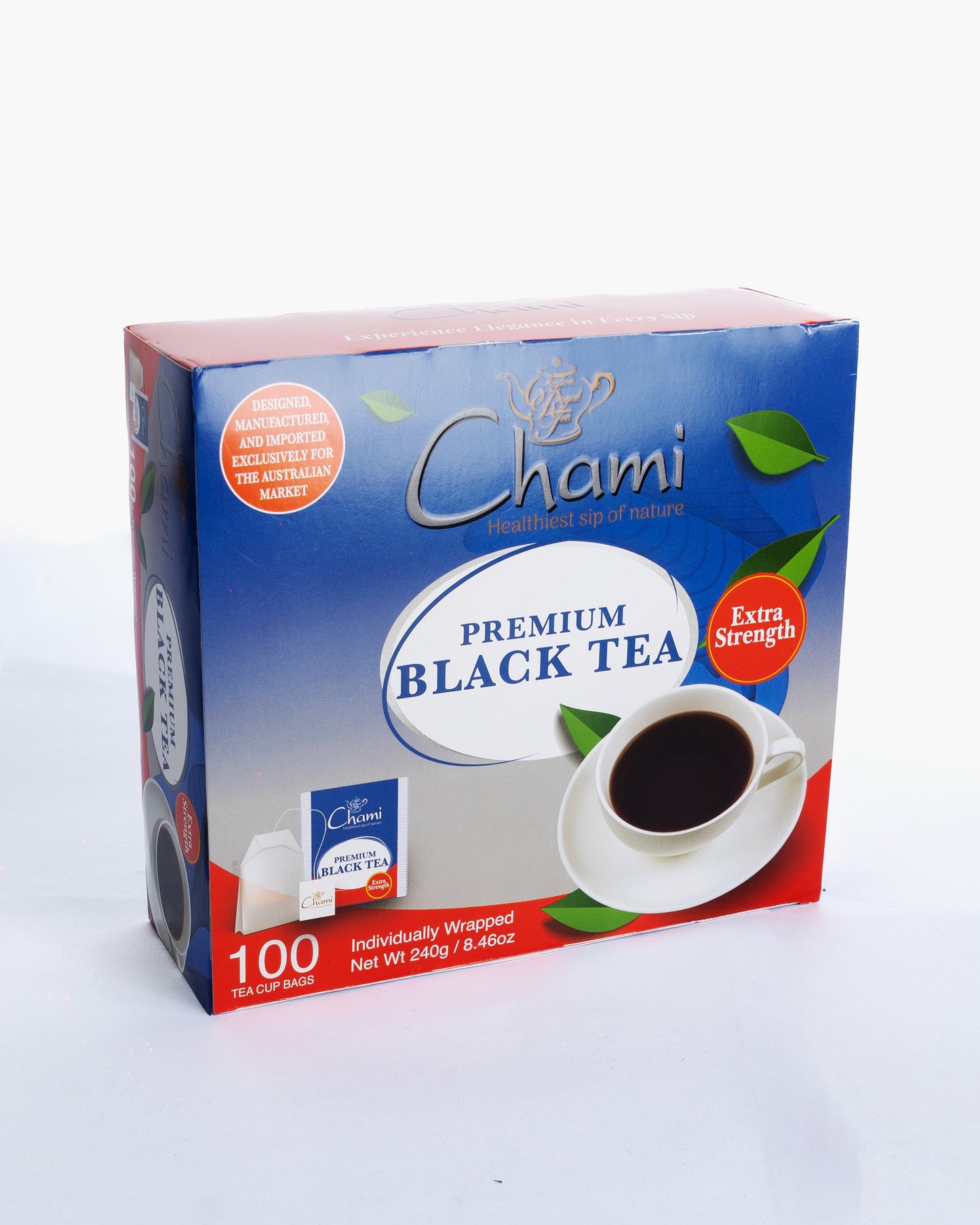 Chami - Tea Bags Paper Envelope Extra Strength Black Tea 100pk